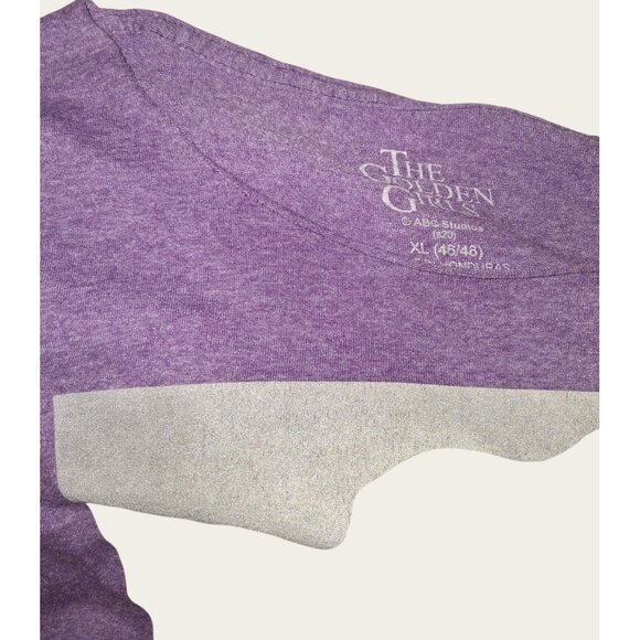 The Golden Girls Graphic T-Shirt Purple Short Sleeve  Womens XL - Picture 5 of 7